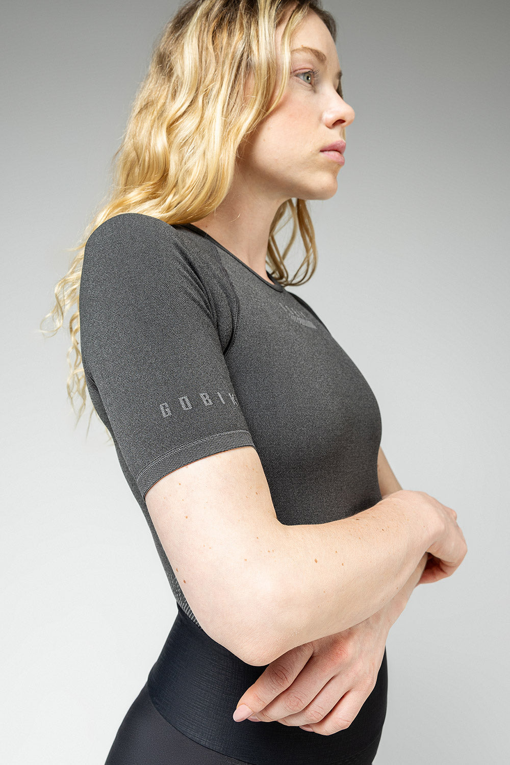 CAMISETA INTERIOR MANGA CORTA LIMBER SKIN MUJER BASALT