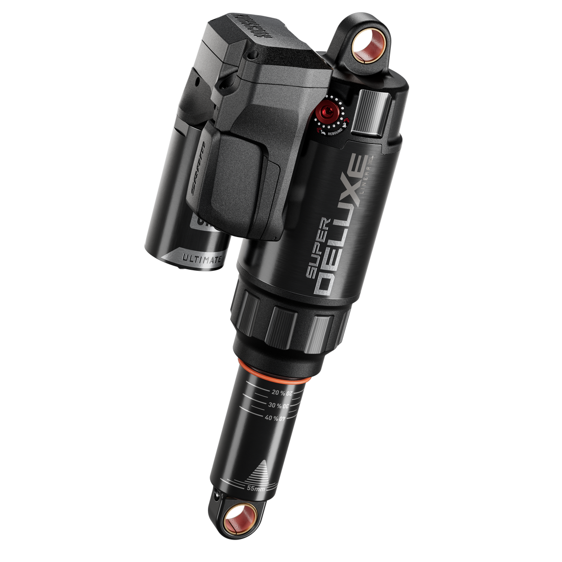 REAR SHOCK SUPER DELUXE ULTIMATE FLIGHT ATTENDANT (210X55) STANDAR STANDAR ( 8X20,BATTERY,USB C CHARGER,BEARING KIT) D1 HIGHTOWER2,3 2019 2024