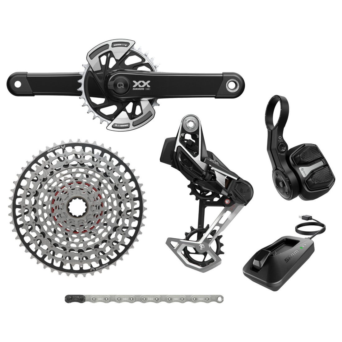 SRM GRUPO EAGLE AXS XX T-TYPE Q174 CL55 DUB MTB WIDE 170 32T D2*