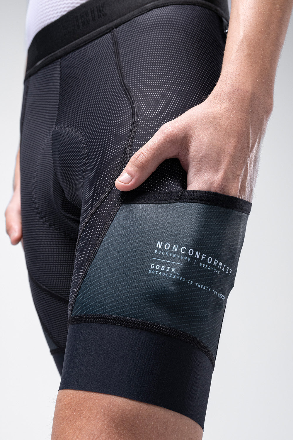 CULOTTE CORTO COMMANDER SIN TIRANTES HOMBRE BLACK - K7