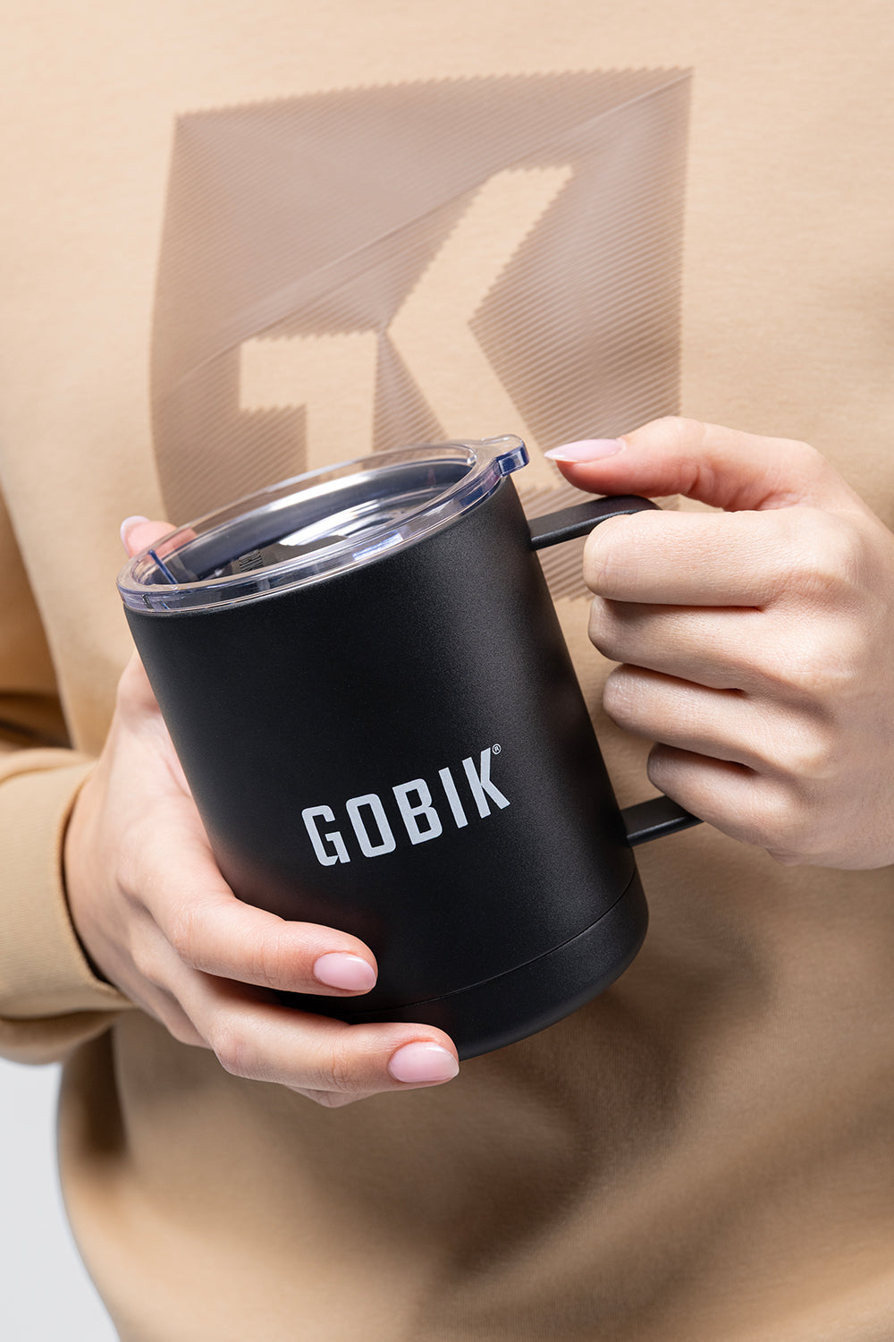 TAZA METALICA MUGEN BLACK 350 ML