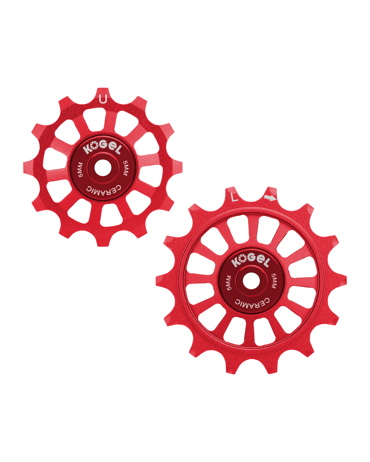 Roldanas Kogel aluminio 14/14 para SRAM Eagle y Shimano 12Velocidades