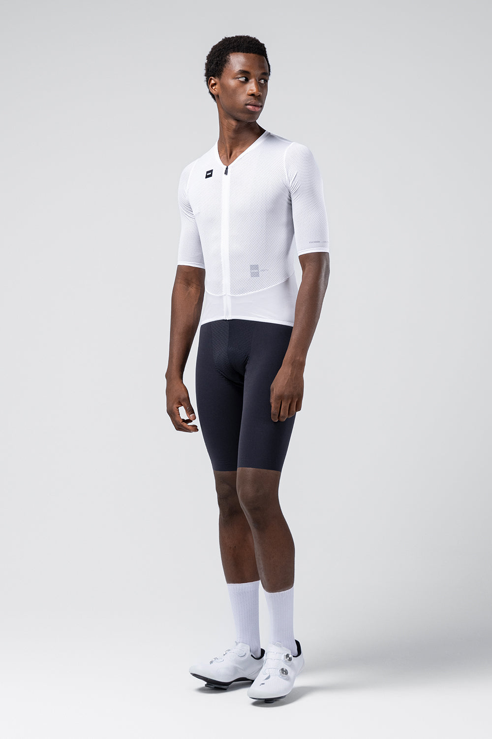 MAILLOT MANGA CORTA CARRERA 3.0 UNISEX WHITE