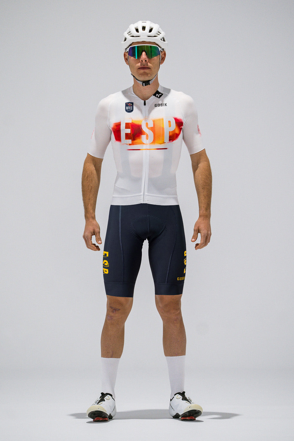 MAILLOT MANGA CORTA CX PRO 4.0 UNISEX BLANCO RFEC