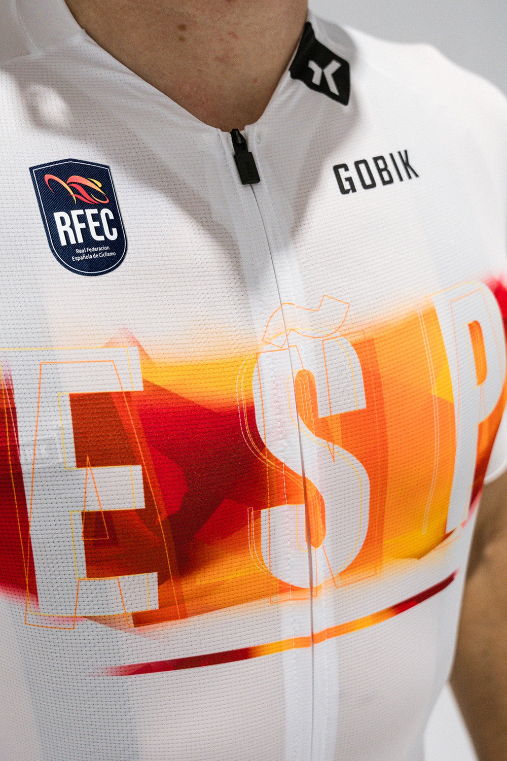 MAILLOT MANGA CORTA CX PRO 4.0 UNISEX BLANCO RFEC