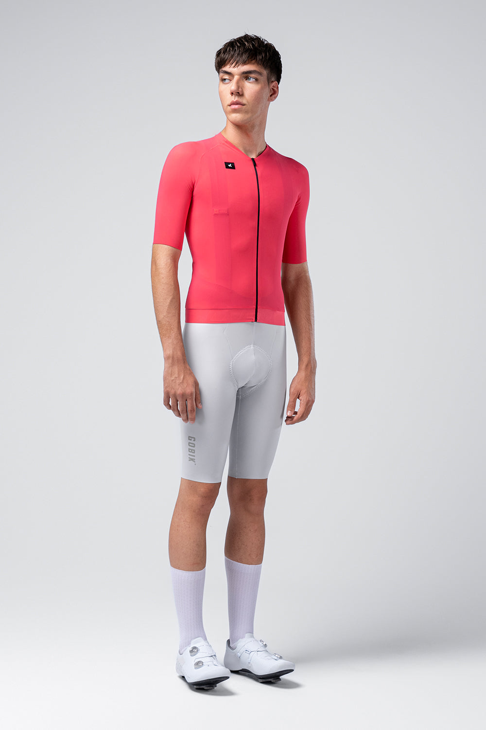 MAILLOT MANGA CORTA CX SOLID UNISEX CERISE