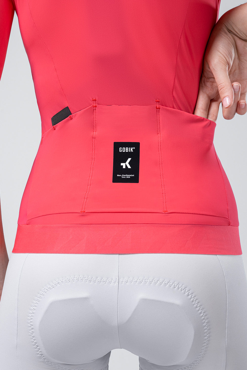 MAILLOT MANGA CORTA CX SOLID UNISEX CERISE