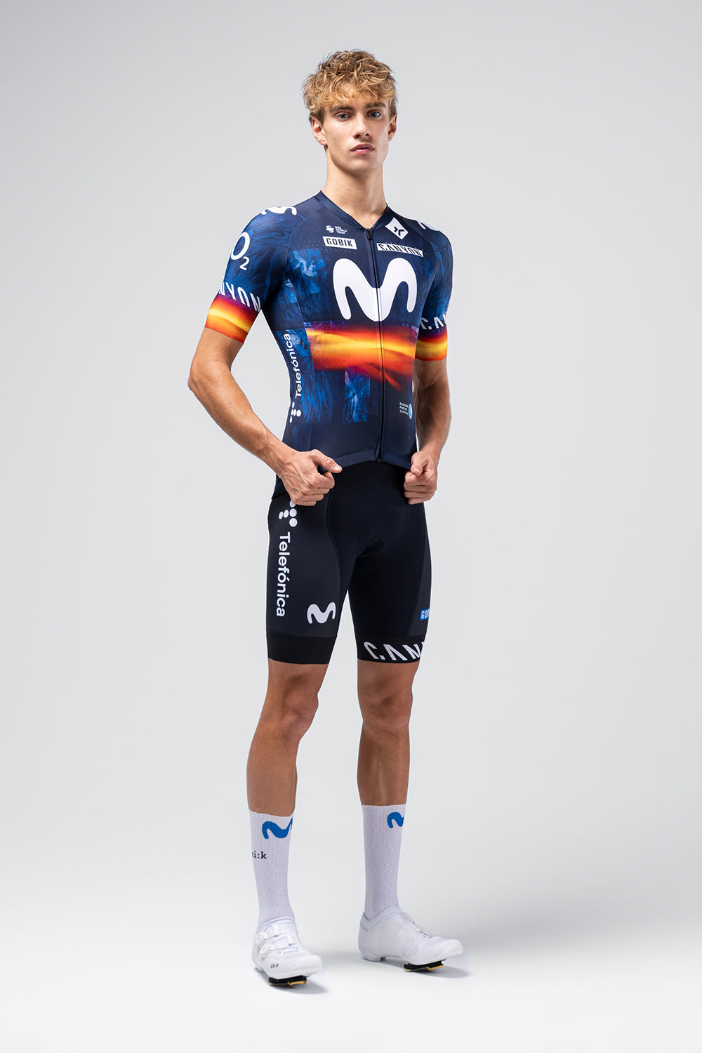 MAILLOT MANGA CORTA ODYSSEY UNISEX MOVISTAR TEAM 26 CAMPEON ESPAÑA