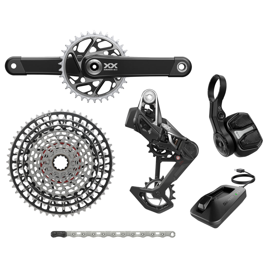 SRM GRUPO EAGLE AXS XXSL T-TYPE Q174 CL55 DUB 165 34T D2*