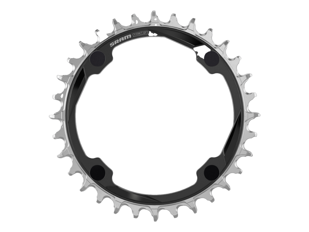 SRM PLATO XX DH T-TYPE OFF 6MM 36D DM ALUMINIO BLACK (INCLUYE 8 TORNILLOS) D1