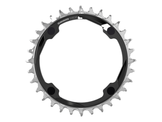 SRM PLATO XX DH T-TYPE OFF 6MM 36D DM ALUMINIO BLACK (INCLUYE 8 TORNILLOS) D1