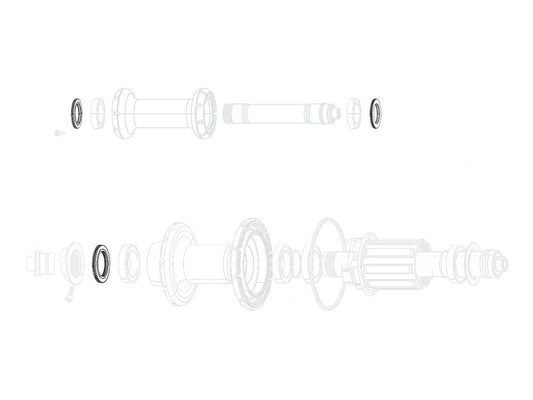 ZIPP REP GUARDAPOLVOS ROD. BUJES DEL/TRAS.